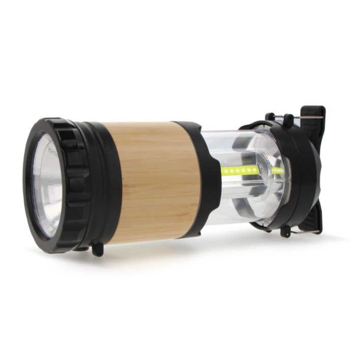 Lampe et Lanterne ABS & bambou