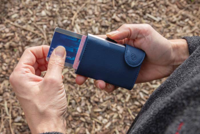 Porte-cartes Portefeuille anti RFID C-Secure