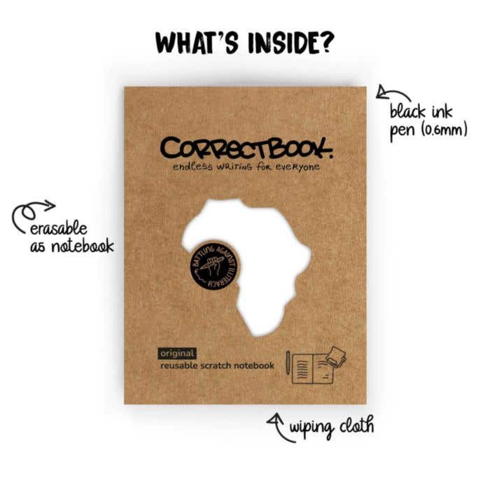 Mini bloc Correctbook Scratch A5