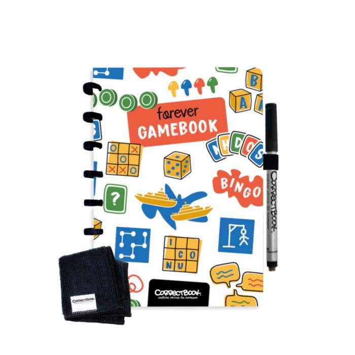 Carnet de jeux Correctbook Forever Gamebook