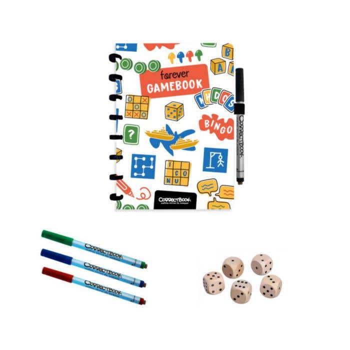 Carnet de jeux Correctbook Forever Gamebook