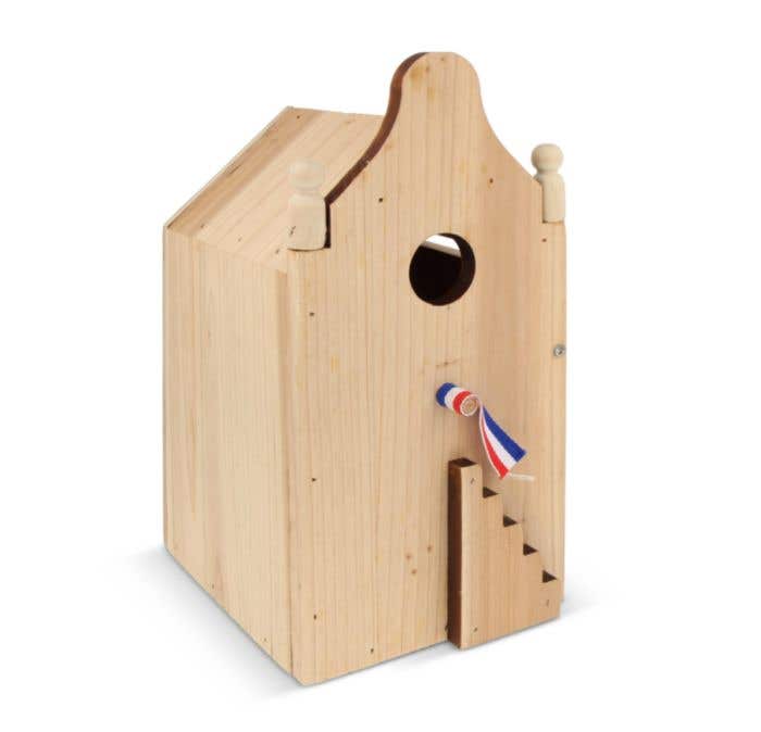 Maison d'oiseau en bois