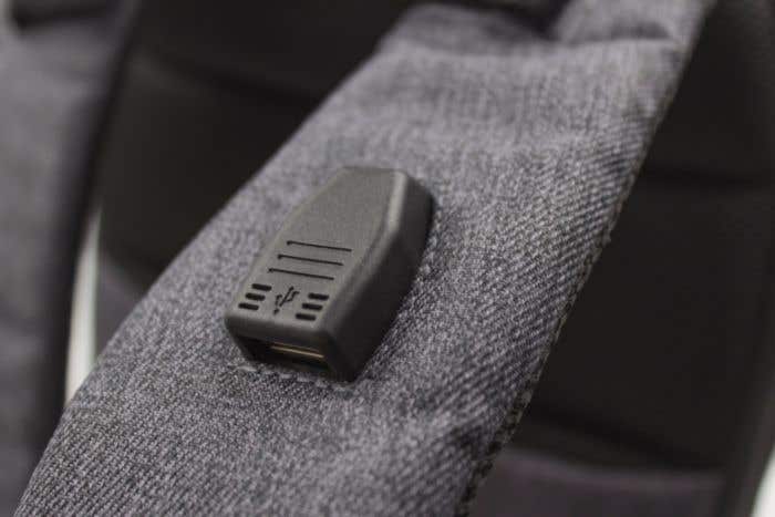 BrandCharger Sac à dos anti-vol Phantom