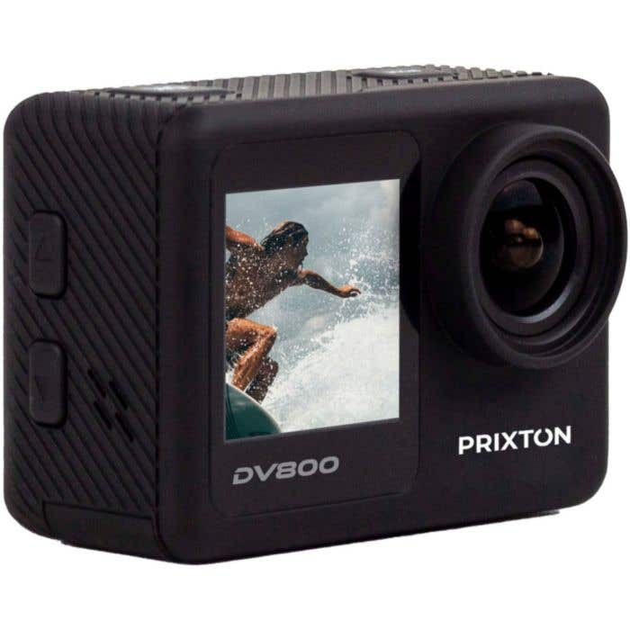 Caméra d’action Prixton DV800 à double écran 5K