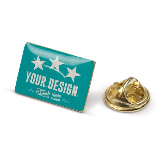 Pins rectangulaire 19x13mm