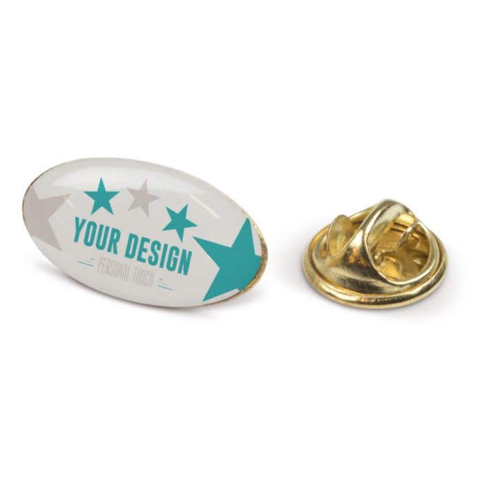 Pins oval 20x12mm