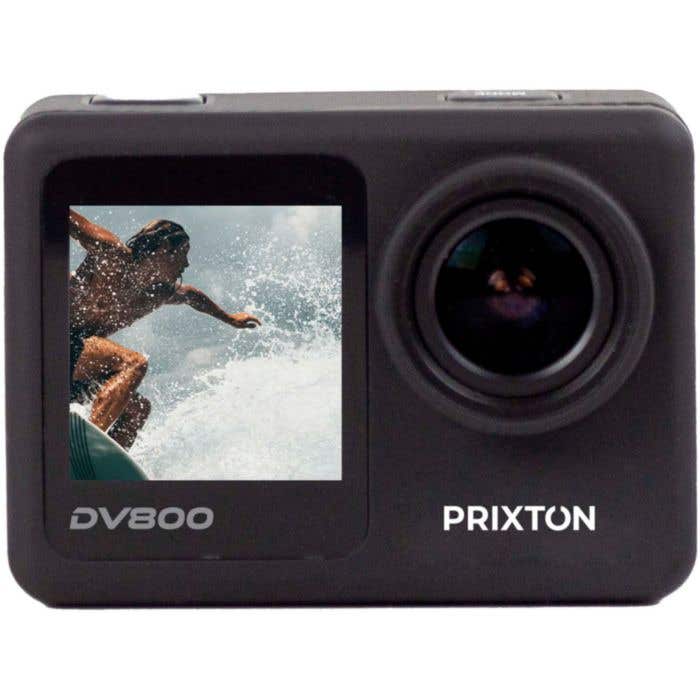 Caméra d’action Prixton DV800 à double écran 5K