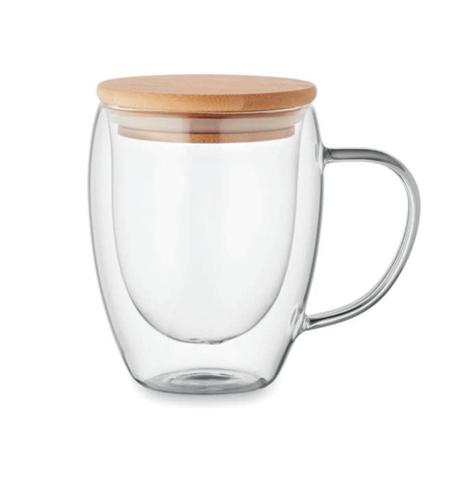 Mug en verre à double paroi Tiral 250 ml