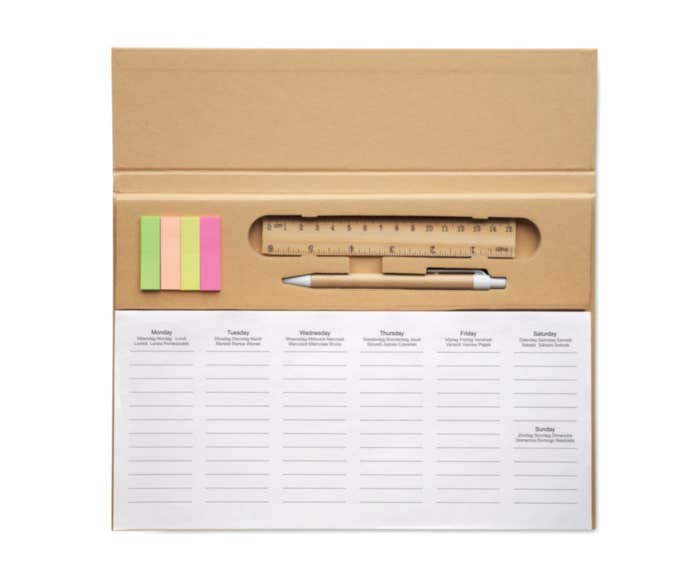 Planificateur de bureau Memweek