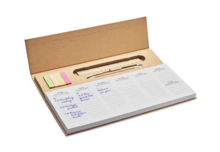 Planificateur de bureau Memweek