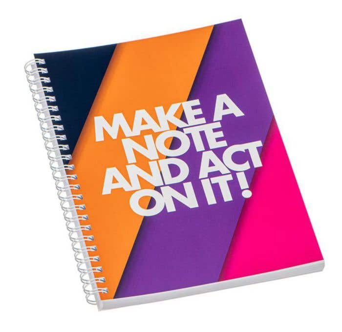 Carnet Softcover Wire-O A5 80 sheets