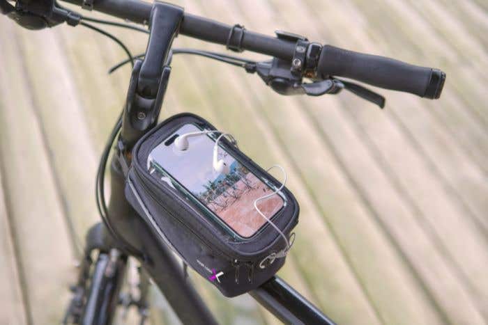 Sacoche de vélo Smartbike | 1,7 L | Compartiment téléphone | Réfléchissant
