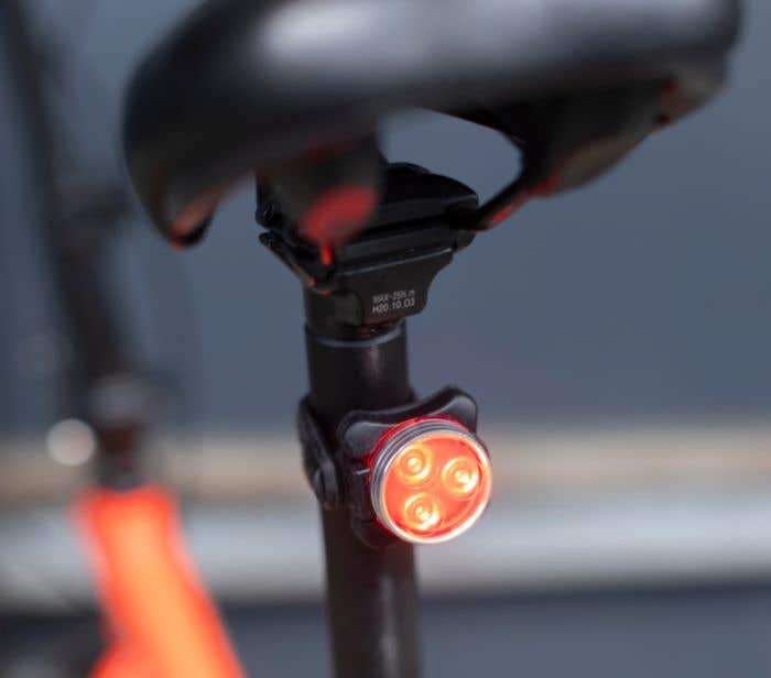 Éclairage vélo Elisabeth | Avant et arrière | Rechargeable | 4 modes