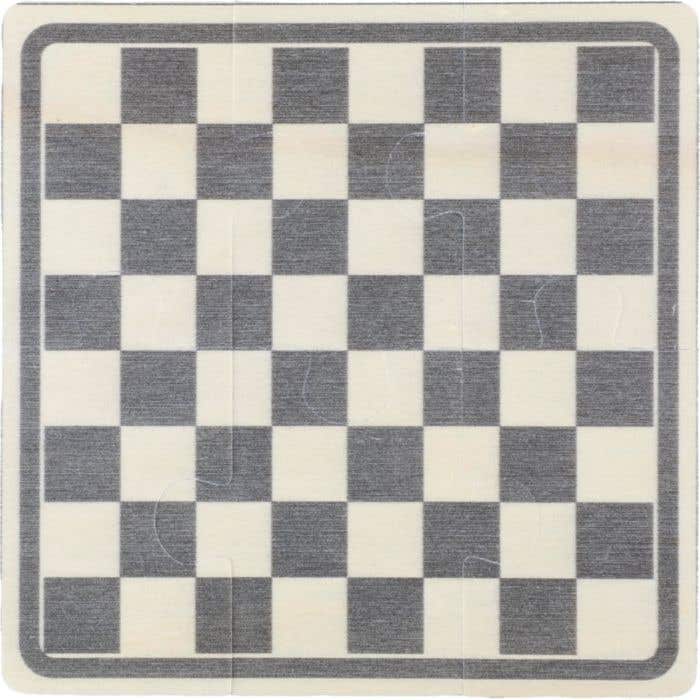 Jeu d'échecs et de dames Hank | Bois | Dans une pochette en coton