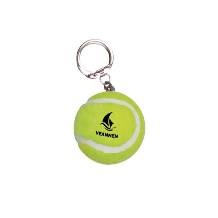 Porte-clés Tennis Jaune