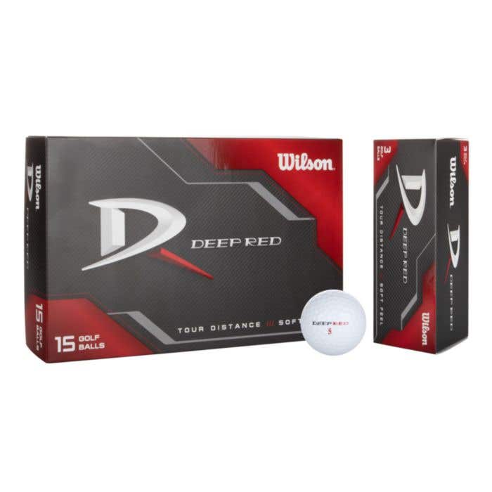 Balle de golf Wilson Deep Red