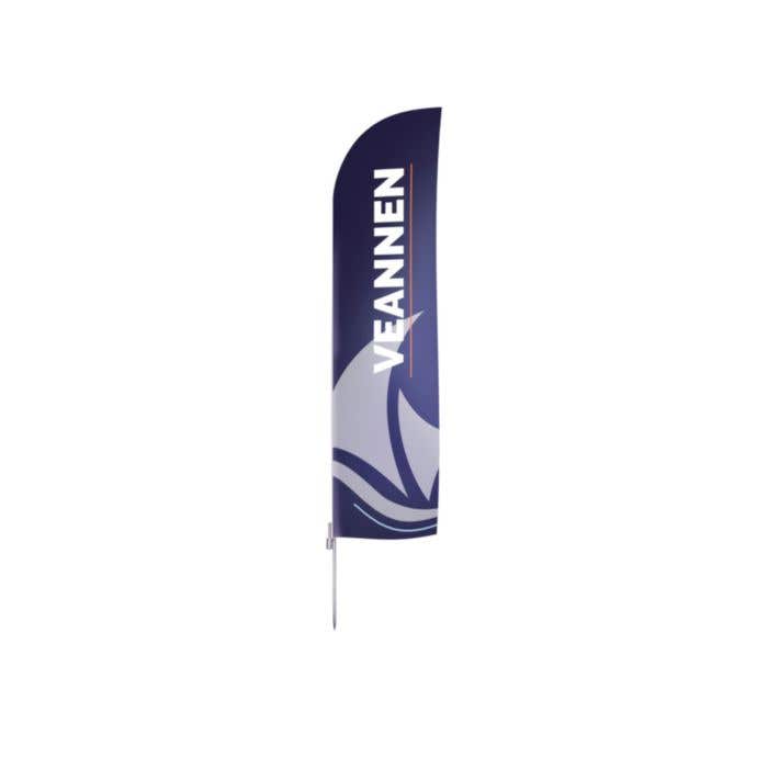 Drapeau publicitaire Flagon (70 x 300 cm)