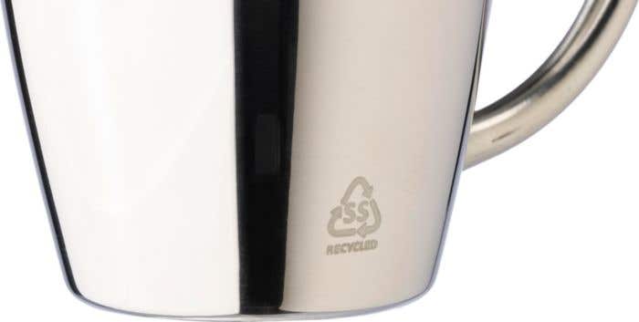 Set de mugs Duothermo | 200 ml | Inox recyclé | Double paroi | 2 pièces