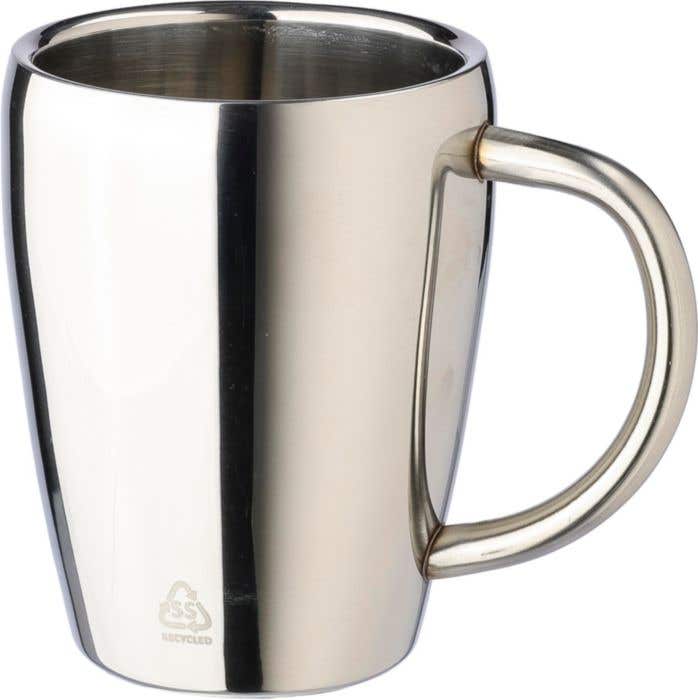 Set de mugs Duothermo | 200 ml | Inox recyclé | Double paroi | 2 pièces