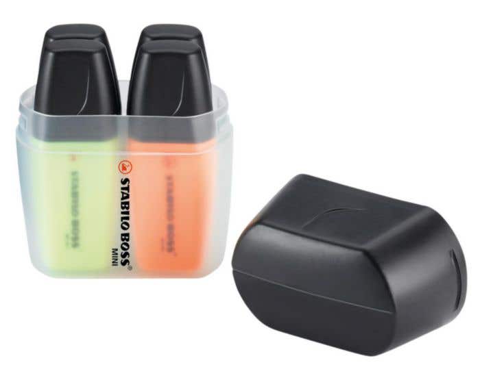 Set de surligneurs STABILO BOSS MINI Box 4