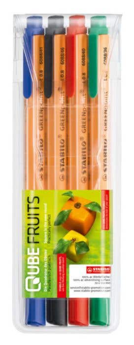 Set de feutres STABILO GREENpoint 4