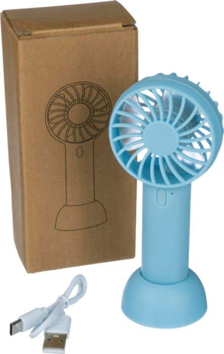 Ventilateur à main Oren | 600 mAh | Trois vitesses | Avec support