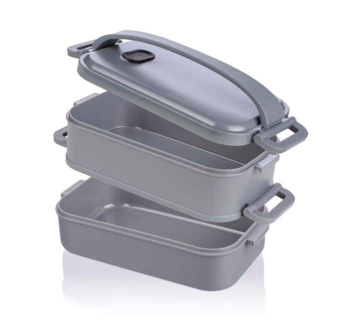Lunch box Selwyn | 1,6 L | 2 étages | Sangle de transport