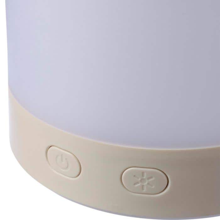 Lampe de camping Duo Araminta | Lampe torche amovible | 8 couleurs de lumière