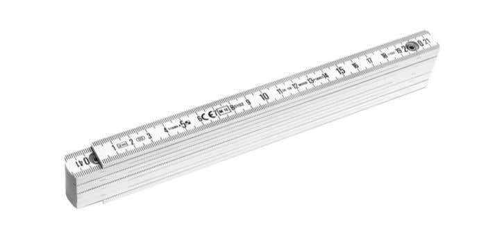 Double-mètre pliant Stabila Fiber Serie 1100