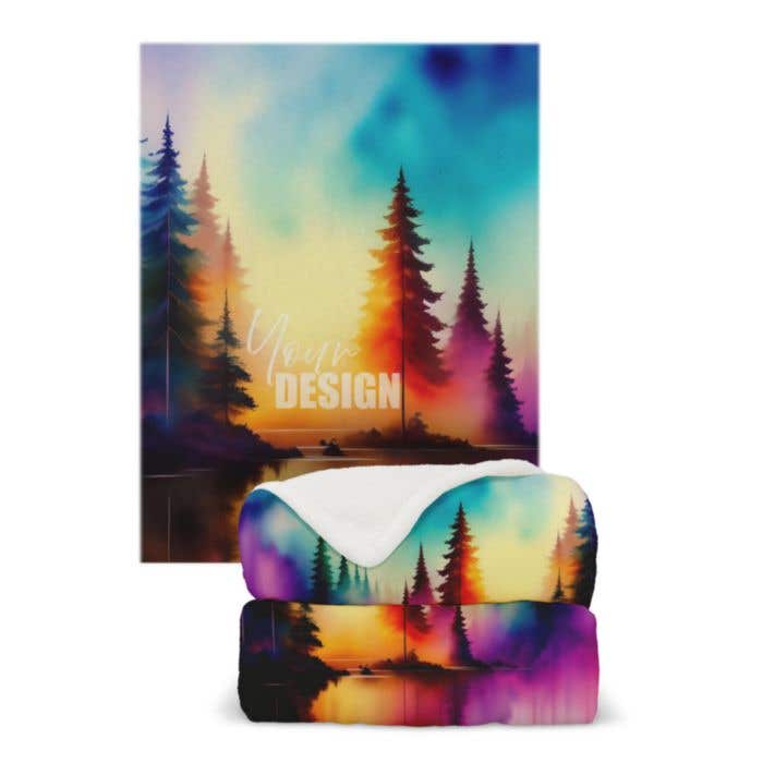 Couverture polaire Coral Sublima 130x170 (270 g/m²)