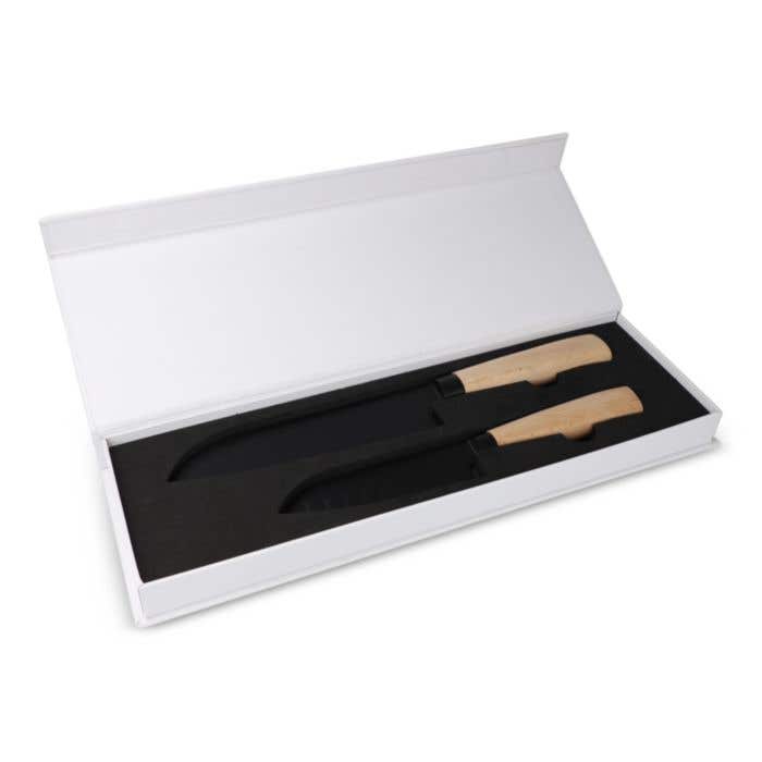 Set de couteaux Santoku Duo Ravn InsideOut