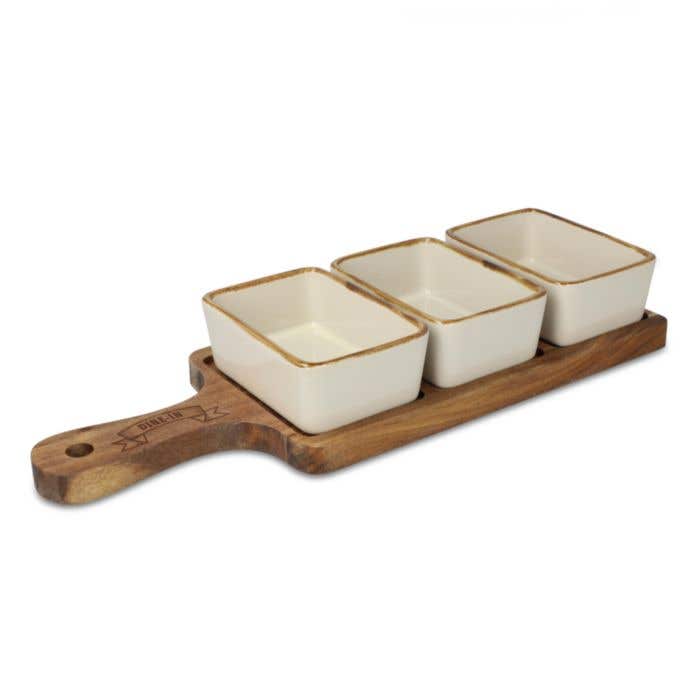 Plateau de service Ceramic Trio InSideOut