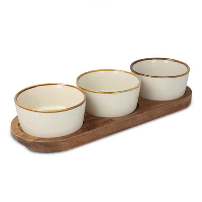 Set apéritif Ceramic Trio InSideOut