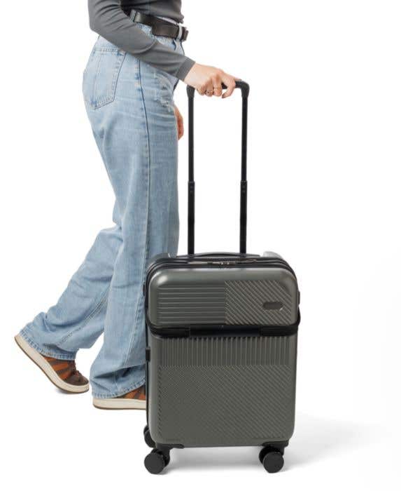 Trolley Ulf | 40x24x54 cm | Compartiment ordinateur | Avec serrure à code