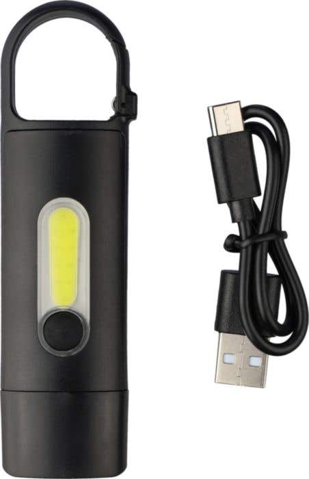 Porte-clés lampe Recycled ABS mini flashlight Zai