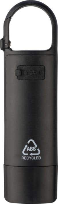 Porte-clés lampe Recycled ABS mini flashlight Zai