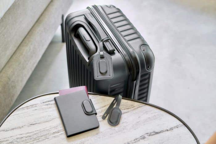 Etui à passeport FindMy Tracker Mavi