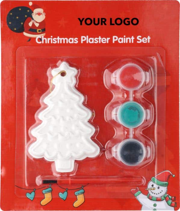 Décoration Christmas tree Paint Amaris