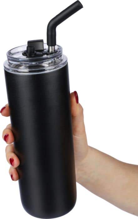 Gourde isotherme à double paroi Omari Giftbox 500 ml