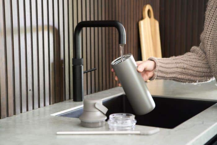 Gourde isotherme à double paroi Omari Giftbox 500 ml