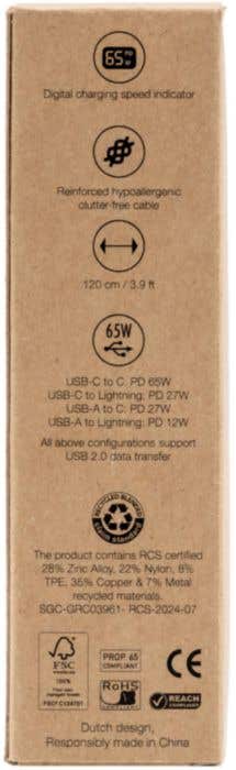 BrandCharger câble de recharge Thor Eco