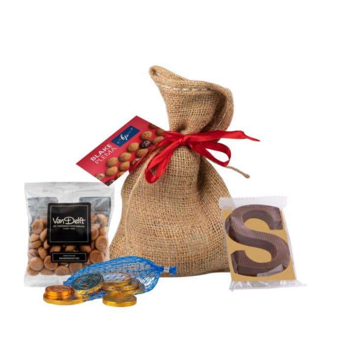 Sachet en jute Mix Saint Nicolas