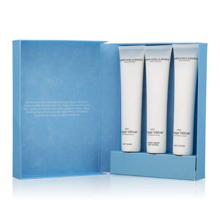 Set cadeau Marie-Stella-Maris Gift Set XXS Daily Care Corps - Voyage Vétiver