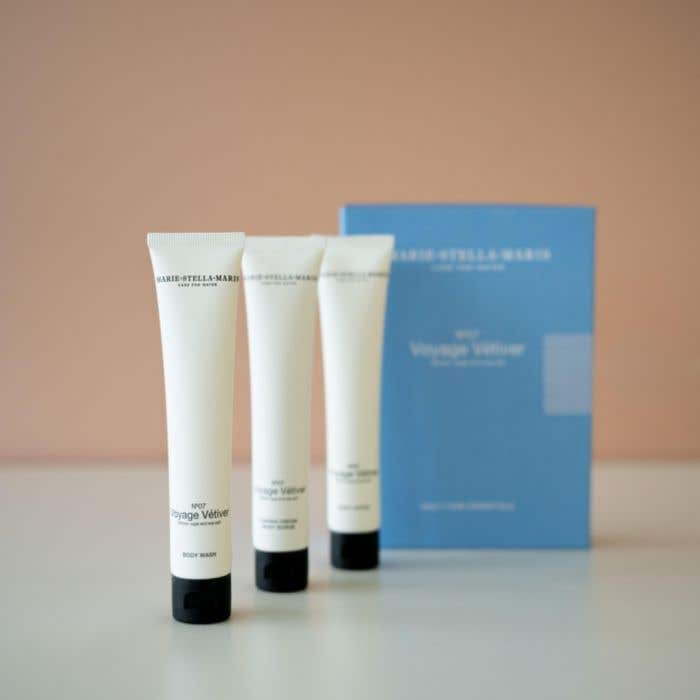 Set cadeau Marie-Stella-Maris Gift Set XXS Daily Care Corps - Voyage Vétiver