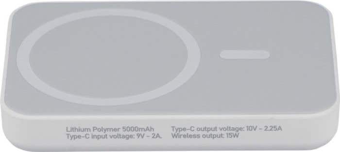 Batterie externe sans fil Alata 15W - 5.000 mAh
