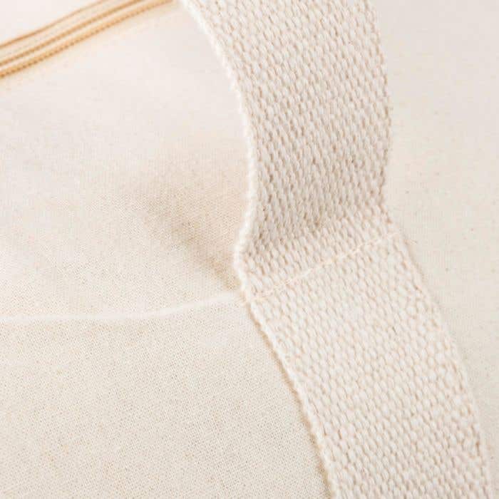 Sac de sport Lobelia Natural | Coton | OEKO-TEX® | Fermeture éclair