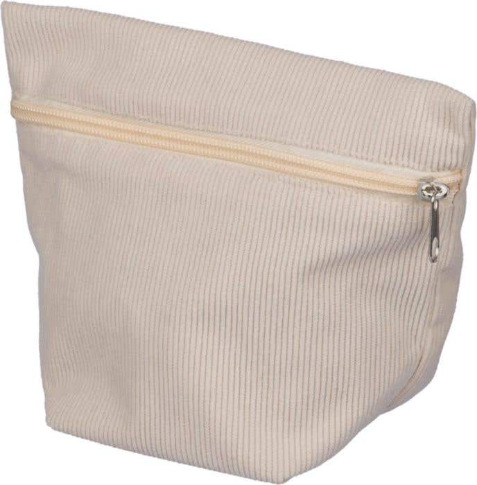 Trousse de toilette Orchid | 2,5 L | Velours côtelé | Fermeture éclair