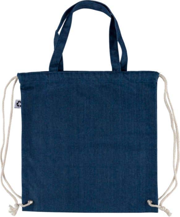 Sac à dos Cordo Parlor | 6,6 L | Denim recyclé | Cordon de serrage | Sac de transport