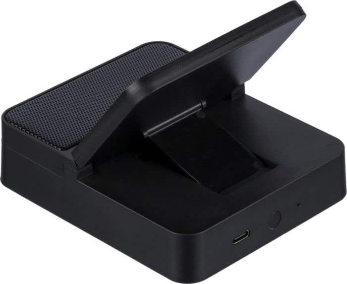 Chargeur sans fil 15W avec Enceinte 5W en support téléphone Hoya