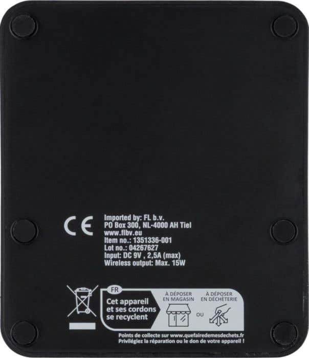 Chargeur sans fil 15W avec Enceinte 5W en support téléphone Hoya